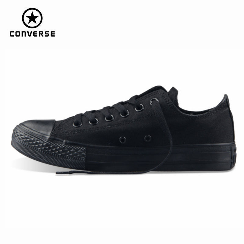 Original Converse all star men's and women's sneakers for men women  canvas shoes all black low classic Skateboarding Shoes