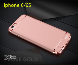 Wireless 3500mAh Back Clip Battery Charger Case Power Bank For iPhone 6 6s 6plus 6s plus Mobile Phone Holder Function Power Case