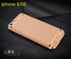 Wireless 3500mAh Back Clip Battery Charger Case Power Bank For iPhone 6 6s 6plus 6s plus Mobile Phone Holder Function Power Case