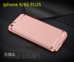 Wireless 3500mAh Back Clip Battery Charger Case Power Bank For iPhone 6 6s 6plus 6s plus Mobile Phone Holder Function Power Case