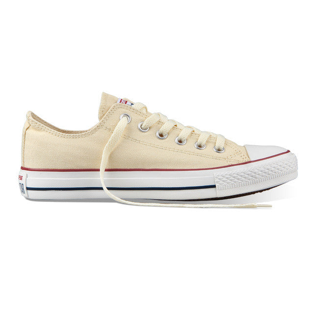Original new Converse all star canvas shoes men's women unisex sneakers classic Skateboarding Shoes white color free shipping