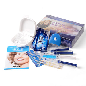 Teeth Whitening Kit Teeth Whitening Gel Thermoform Mouth Trays Whitening Teeth LED Cold Light Lamp Bleaching System