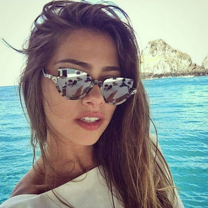 BOYEDA New 2017 Cat Eye Sunglasses Women Brand Designer Fashion Retro UV400 Vintage Half Frame Sun Glasses for Women Eyeglasses