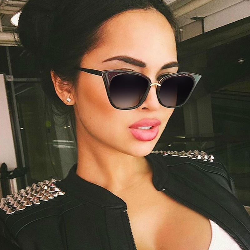 Winla Cat Eye Sunglasses Elegant Summer Style Sunglasses Shades Women Brand Designer Female Sunglasses Gafas De Sol UV400 WL1042