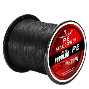 Seaknight Brand Tri-Poseidon Series 300M 4 Strands Braided Fishing Lines Strong Japan Multifilament PE Line 8-60LB Braided Wire