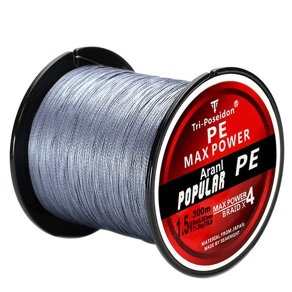 Seaknight Brand Tri-Poseidon Series 300M 4 Strands Braided Fishing Lines Strong Japan Multifilament PE Line 8-60LB Braided Wire