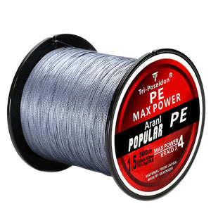 Seaknight Brand Tri-Poseidon Series 300M 4 Strands Braided Fishing Lines Strong Japan Multifilament PE Line 8-60LB Braided Wire