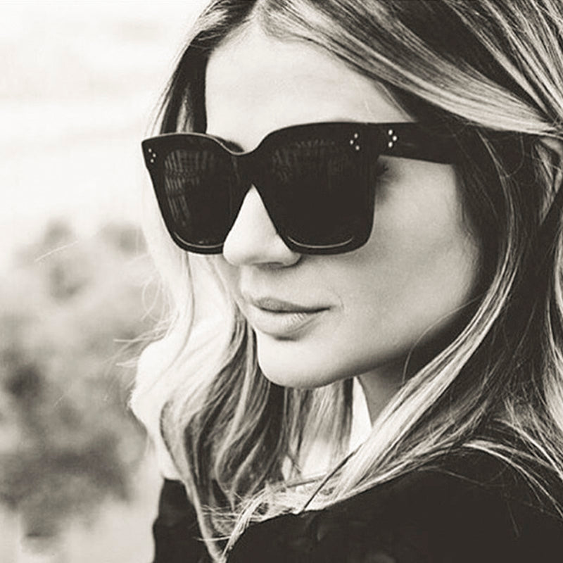 WOWSUN New Fashion Vintage Sunglasses Women Brand Designer Square Sun Glasses Women Glasses A627