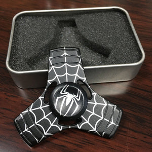 Nice Bearing UFO Tri-Spinner EDC Hand Spinner Alloy Fidget Spinner Metal Anxiety Stress Kids Metal Spinner Rotate 3 Minutes