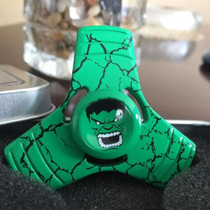 Nice Bearing UFO Tri-Spinner EDC Hand Spinner Alloy Fidget Spinner Metal Anxiety Stress Kids Metal Spinner Rotate 3 Minutes