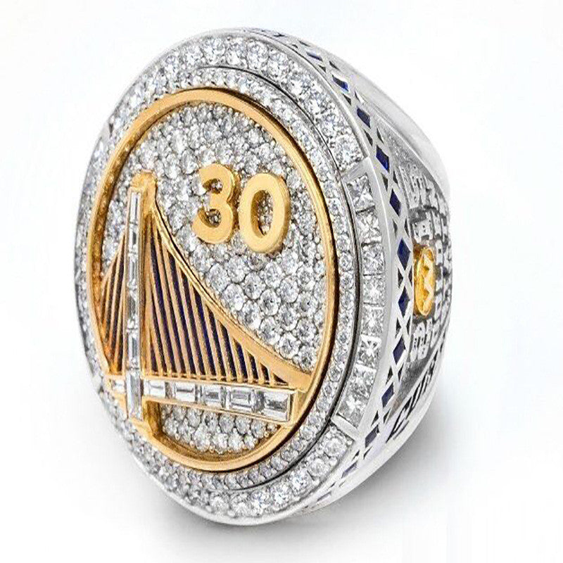 Europe&United States 2016 NBA Playoffs Golden State Warriors Championship Ring For Man Fans Memorial Jewelry 27*29mm