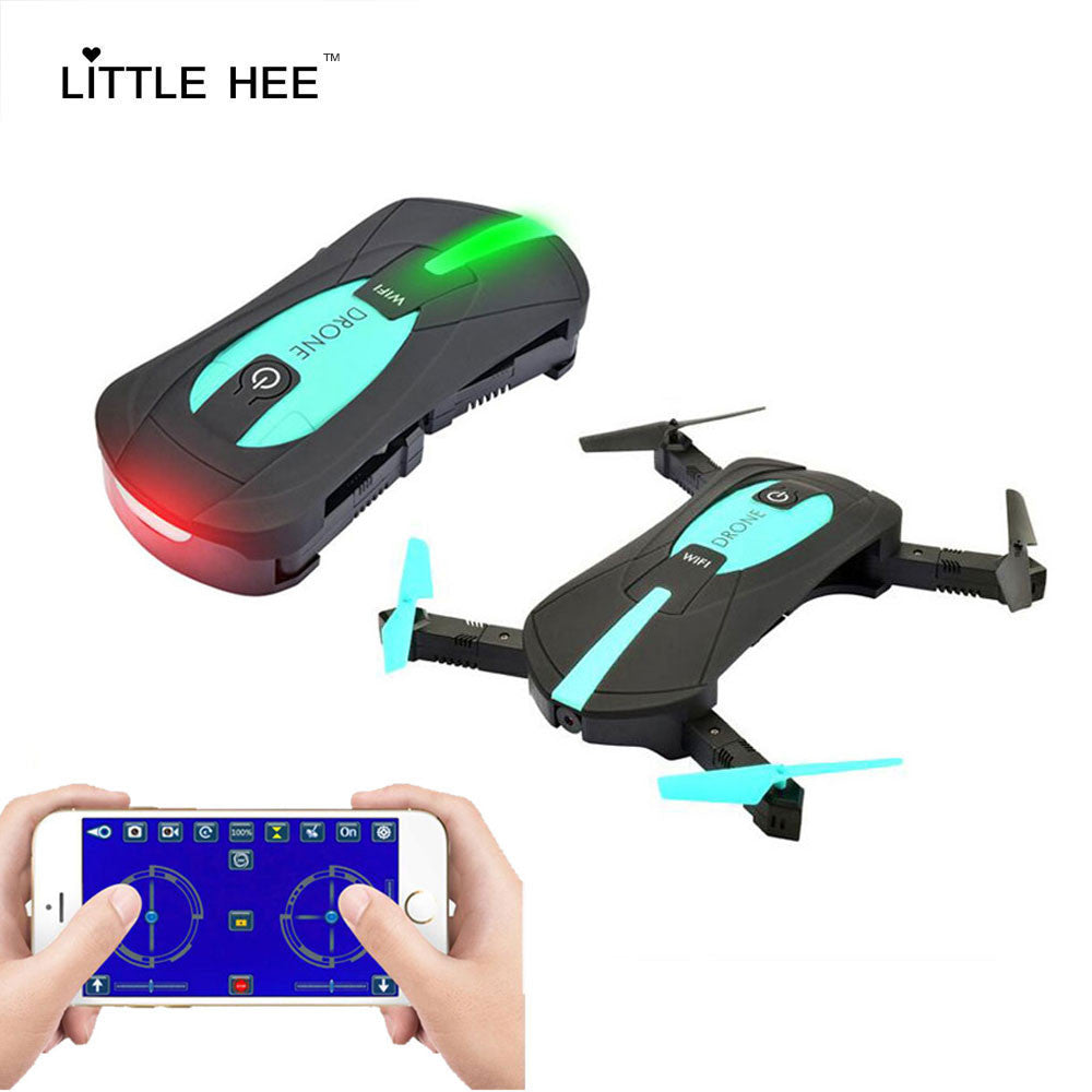LITTLEHEE Mini Drone JY018 WIFI 0.3MP 2.0MP Remote Control Foldable Quadcopter Drones with Camera Pocket RC Helicopter
