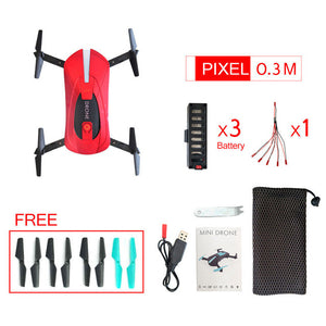 LITTLEHEE Mini Drone JY018 WIFI 0.3MP 2.0MP Remote Control Foldable Quadcopter Drones with Camera Pocket RC Helicopter