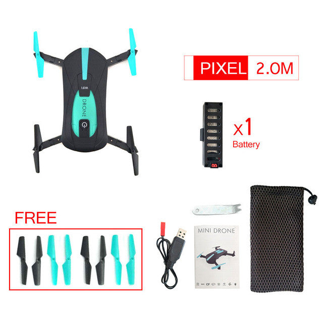 LITTLEHEE Mini Drone JY018 WIFI 0.3MP 2.0MP Remote Control Foldable Quadcopter Drones with Camera Pocket RC Helicopter