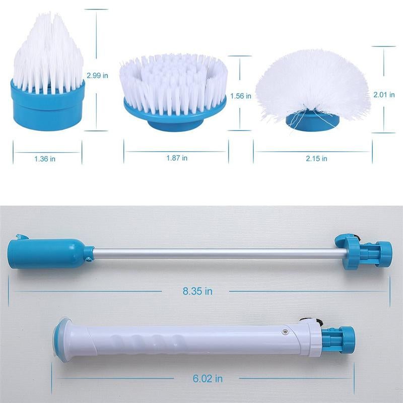 Multifunction Tub And Tile Scrubber Cordless Power Spin Scrubber Power Cleaning Brush