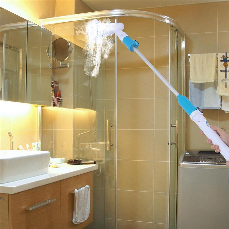 Multifunction Tub And Tile Scrubber Cordless Power Spin Scrubber Power Cleaning Brush