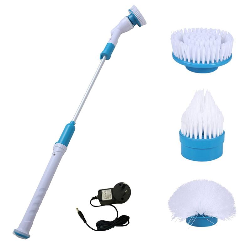 Multifunction Tub And Tile Scrubber Cordless Power Spin Scrubber Power Cleaning Brush