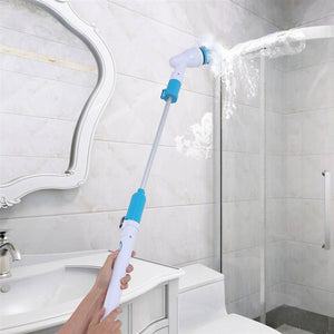 Multifunction Tub And Tile Scrubber Cordless Power Spin Scrubber Power Cleaning Brush