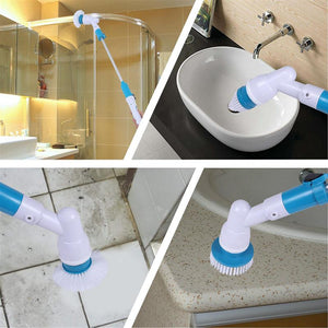 Multifunction Tub And Tile Scrubber Cordless Power Spin Scrubber Power Cleaning Brush