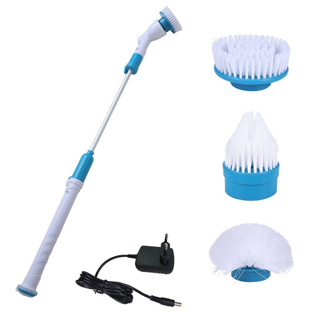Multifunction Tub And Tile Scrubber Cordless Power Spin Scrubber Power Cleaning Brush