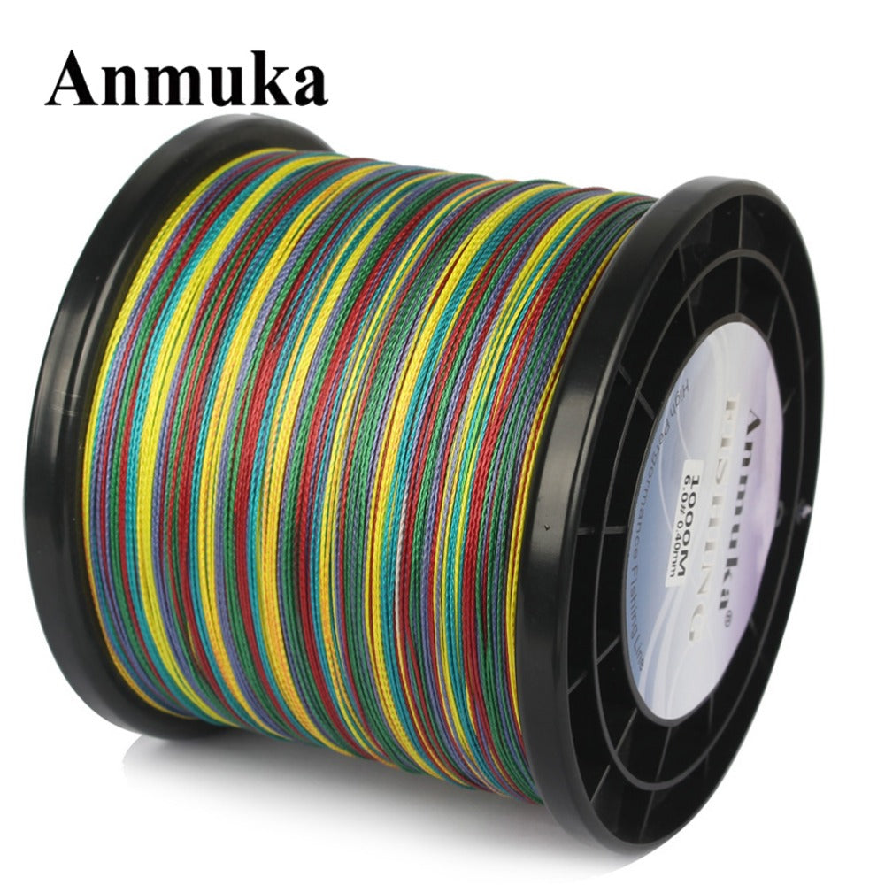 Line 100M 300M 500M 1000M Multicolor 1M 1 Color Mulifilament PE Braided Japan