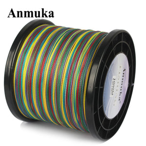 Line 100M 300M 500M 1000M Multicolor 1M 1 Color Mulifilament PE Braided Japan