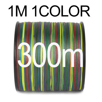 Line 100M 300M 500M 1000M Multicolor 1M 1 Color Mulifilament PE Braided Japan