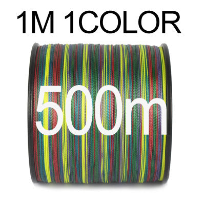 Line 100M 300M 500M 1000M Multicolor 1M 1 Color Mulifilament PE Braided Japan