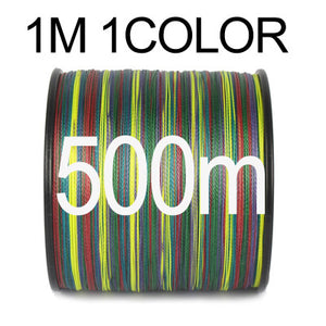 Line 100M 300M 500M 1000M Multicolor 1M 1 Color Mulifilament PE Braided Japan
